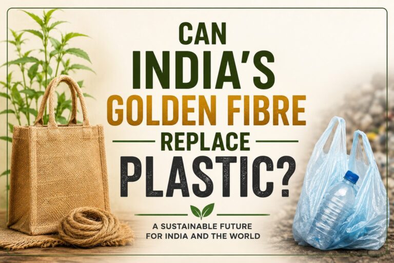 Can India’s Golden Fibre Replace Plastic? A Global Perspective