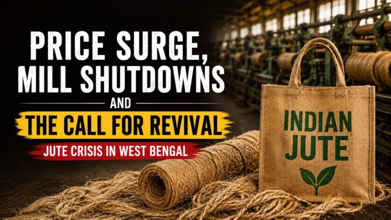 Jute Crisis in West Bengal: Price Surge, Mill Shutdowns, and the Call for Revival