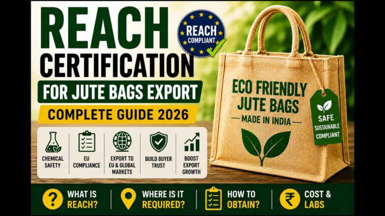 REACH Certification and Its Importance in Jute Bag Export