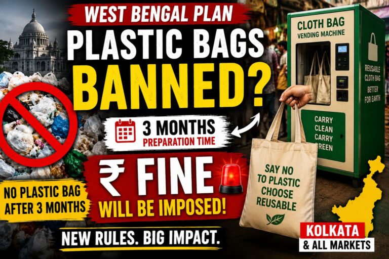 Bengal’s New War on Plastic: How Cloth Bag Vending Machines and Strict Fines Could Transform Everyday Life